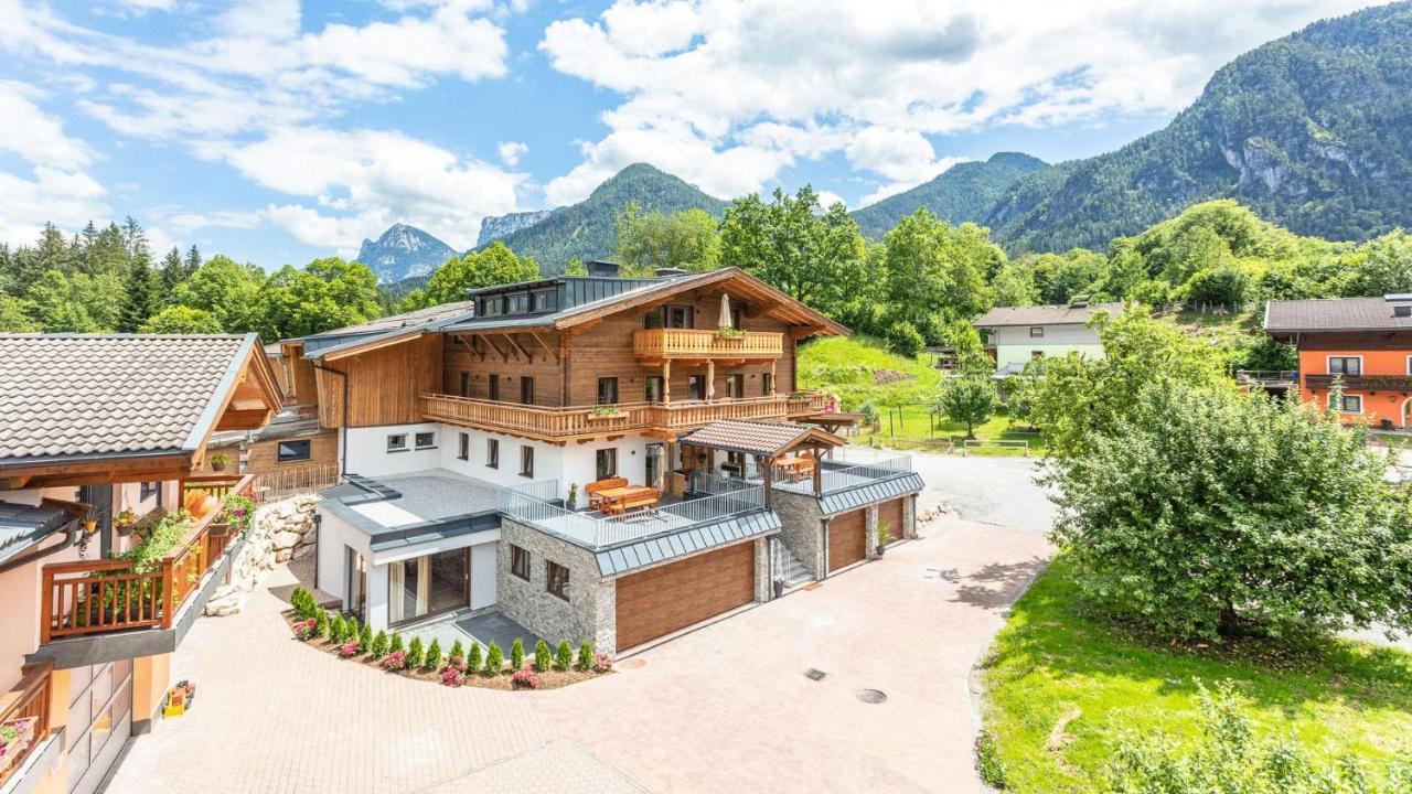 Ferienwohnung Ochsenhorn In Lofer 100 M² / 4-8 P. Exterior photo